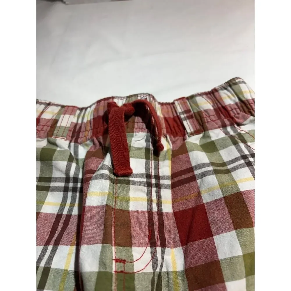 Gymboree Boys' Plaid Cargo Shorts Sz 8